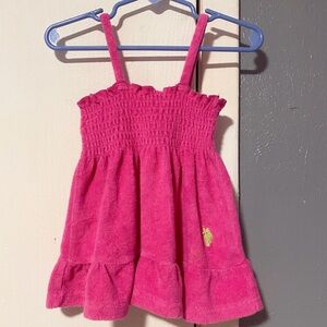 Pink Ruffled Kids Dress